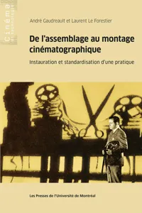 De l'assemblage au montage cinématographique_cover