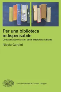 Per una biblioteca indispensabile_cover