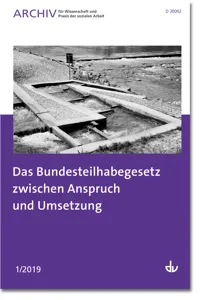 Das Bundesteilhabegesetz zwischen Anspruch und Umsetzung_cover