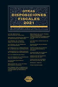 Otras disposiciones fiscales 2021_cover