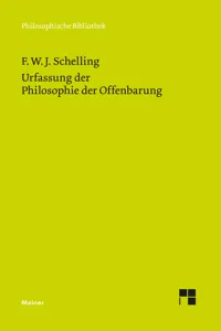 Urfassung der Philosophie der Offenbarung_cover