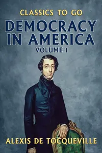 Democracy in America - Volume 1_cover