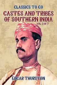 Castes and Tribes of Southern India. Vol. 3 of 7_cover