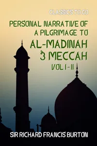 Personal Narrative of a Pilgrimage to Al-Madinah & Meccah Vol I & Vol II_cover