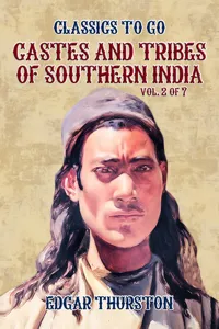 Castes and Tribes of Southern India. Vol. 2 of 7_cover