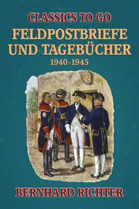 Feldpostbriefe und Tagebücher – 1940-1945_cover