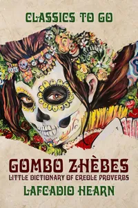 "Gombo Zhèbes" Little Dictionary of Creole Proverbs_cover