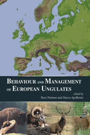 Behaviour and Management of European Ungulates