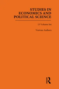 Studies in Economics and Political Science_cover