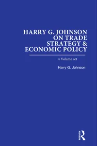 Harry G. Johnson on Trade Strategy & Economic Policy_cover