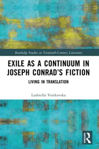 Exile as a Continuum in Joseph Conrad's Fiction_cover