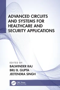 Advanced Circuits and Systems for Healthcare and Security Applications_cover