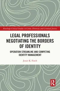 Legal Professionals Negotiating the Borders of Identity_cover
