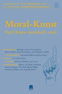 Zeitschrift für Ästhetik und Allgemeine Kunstwissenschaft 67/1_cover