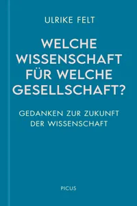 Welche Wissenschaft für welche Gesellschaft?_cover