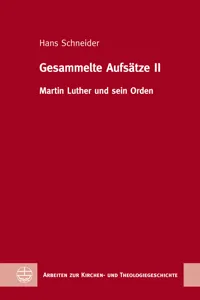 Gesammelte Aufsätze II_cover