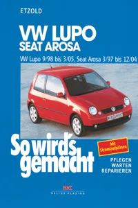 VW Lupo 9/98-3/05, Seat Arosa 3/97-12/04_cover