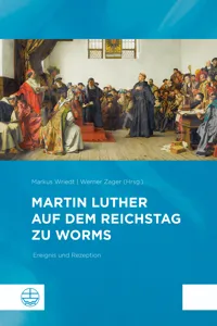 Martin Luther auf dem Reichstag zu Worms_cover