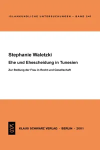 Ehe und Ehescheidung in Tunesien_cover