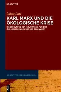 Karl Marx und die ökologische Krise_cover