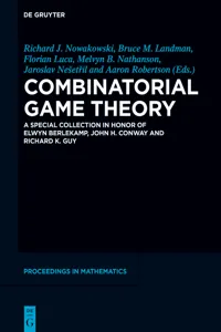 Combinatorial Game Theory_cover