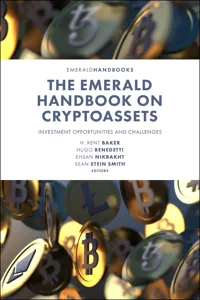 The Emerald Handbook on Cryptoassets_cover