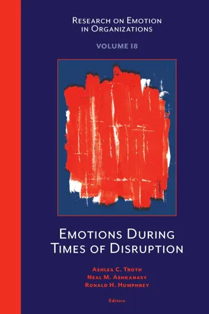 Emotions During Times of Disruption