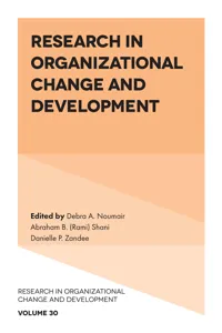 Research in Organizational Change and Development_cover