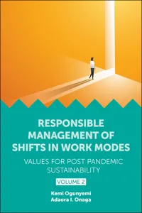 Responsible Management of Shifts in Work Modes – Values for Post Pandemic Sustainability, Volume 2_cover