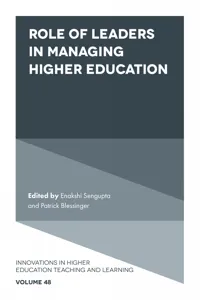 Role of Leaders in Managing Higher Education_cover