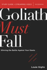 Goliath Must Fall Bible Study Guide plus Streaming Video_cover