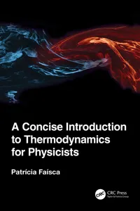 A Concise Introduction to Thermodynamics for Physicists_cover