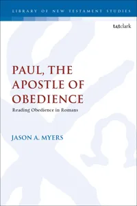 Paul, The Apostle of Obedience_cover