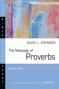 The Message of Proverbs_cover