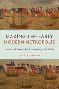 Making the Early Modern Metropolis_cover