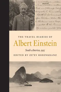 The Travel Diaries of Albert Einstein_cover