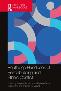 Routledge Handbook of Peacebuilding and Ethnic Conflict_cover