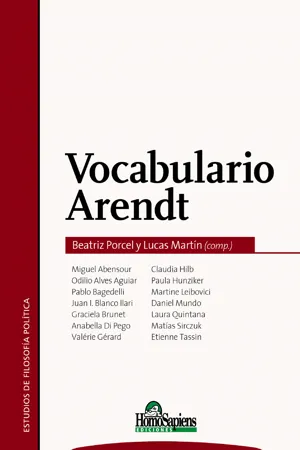 Vocabulario Arendt