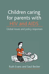 Children caring for parents with HIV and AIDS_cover