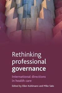 Rethinking professional governance_cover