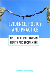 Evidence, policy and practice_cover