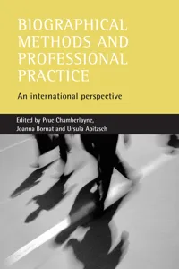 Biographical methods and professional practice_cover