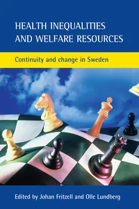 Health inequalities and welfare resources_cover