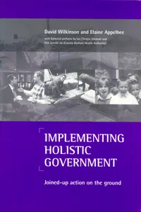 Implementing holistic government_cover