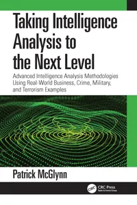 Taking Intelligence Analysis to the Next Level_cover