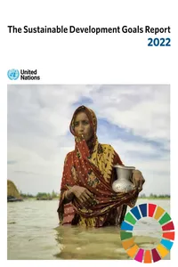 The Sustainable Development Goals Report 2022_cover