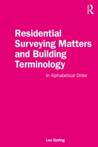 Residential Surveying Matters and Building Terminology_cover