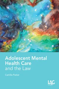Adolescent Mental Health Care and the Law_cover