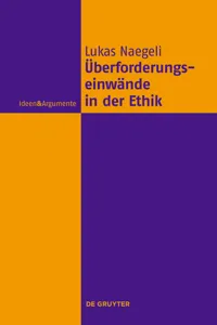 Überforderungseinwände in der Ethik_cover