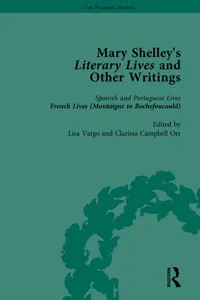 Mary Shelley's Literary Lives and Other Writings_cover